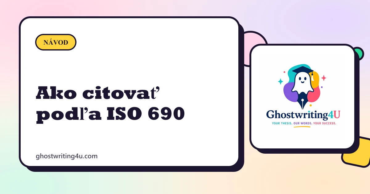 Ako citovať podľa normy ISO 690: kompletný návod pre záverečné práce