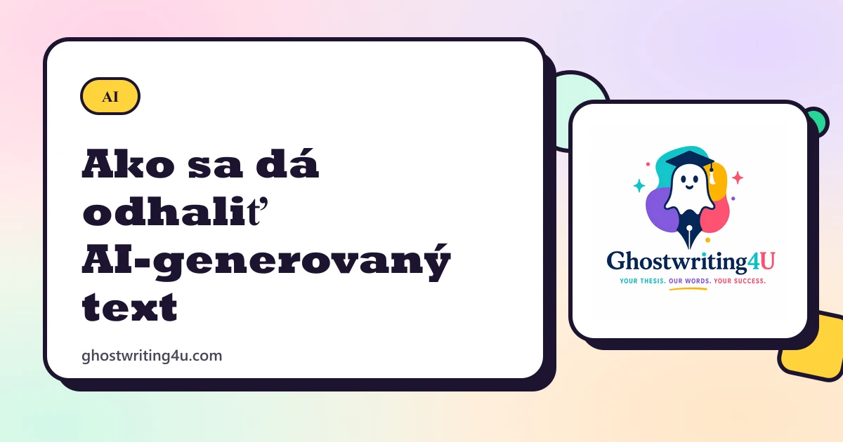 Ako sa dá odhaliť AI-generovaný text a prečo sa oplatí písať vlastnými slovami
