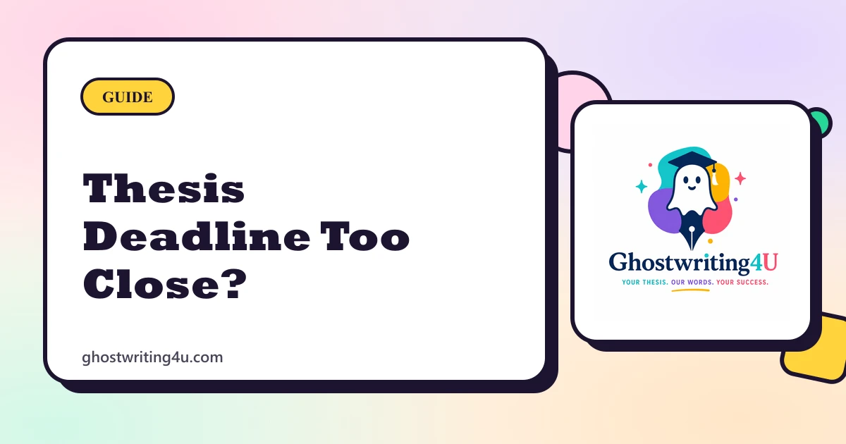 Can't Submit Your Thesis on Time? Your Options Explained