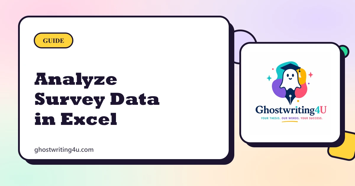 How to Analyze Survey Data in Excel: Steps, Charts and PivotTables