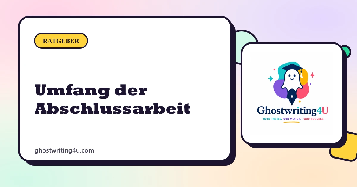 Umfang der Abschlussarbeit und Normseite: Ein praktischer Leitfaden